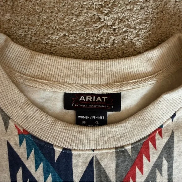 Ariat Cropped Chimayo Sweatshirt - Picture 5 of 6
